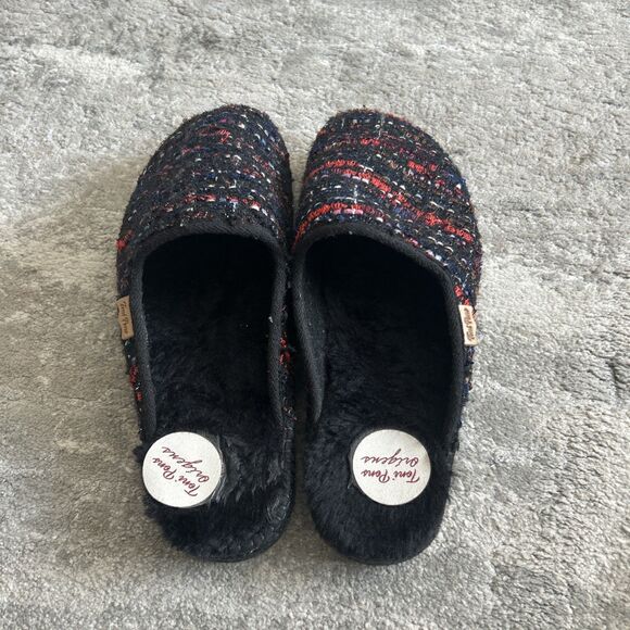 Toni Pons Clogs Womens 11 Espadrilles Slippers Slip On Shoes Lined Black EU 42 - Picture 6 of 11